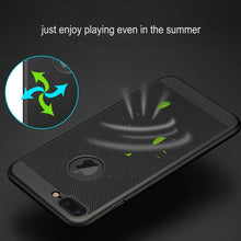 Load image into Gallery viewer, Heat Dissipation Phone Case For iPhone X 10 8 7 6 6s Plus 5 5s SE Cover Cool Matte Hard PC Cases For iPhone XS MAX XR
