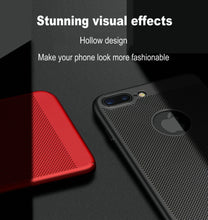 Load image into Gallery viewer, Heat Dissipation Phone Case For iPhone X 10 8 7 6 6s Plus 5 5s SE Cover Cool Matte Hard PC Cases For iPhone XS MAX XR