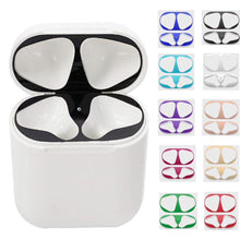 Load image into Gallery viewer, Metal Dust Guard for Apple AirPods Case Cover Accessory Protection Sticker Skin Protecting AirPods from Iron Metal Shavings